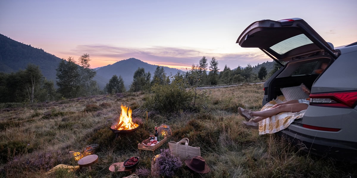 Camping Ελλάδα με ενοικιαζόμενο αυτοκίνητο
